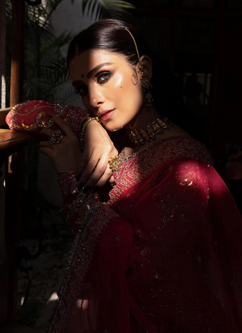 As Lovely as Its Name Gulabo – A Symphony of Sequins, Tilla, Gotta, and Majestic Mirror Work