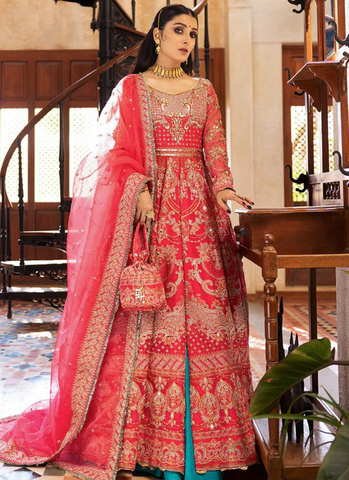 As Lovely as Its Name Gulabo – A Symphony of Sequins, Tilla, Gotta, and Majestic Mirror Work