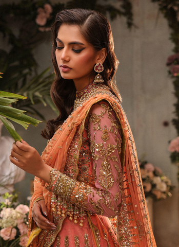 A Timeless Bridal Masterpiece in Pink and Gold