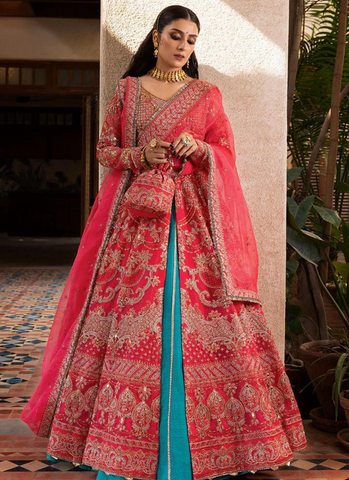 As Lovely as Its Name Gulabo – A Symphony of Sequins, Tilla, Gotta, and Majestic Mirror Work