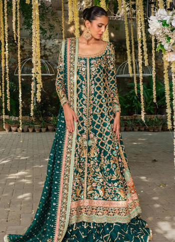 Aarkhe Pakistani Bridal Lehnga