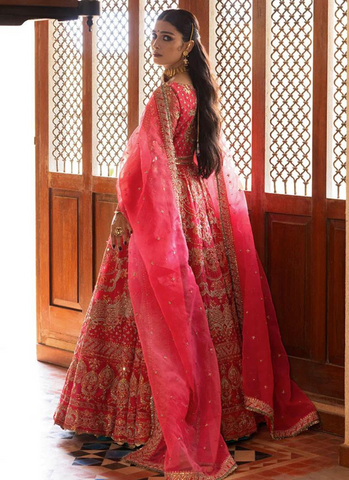 As Lovely as Its Name Gulabo – A Symphony of Sequins, Tilla, Gotta, and Majestic Mirror Work